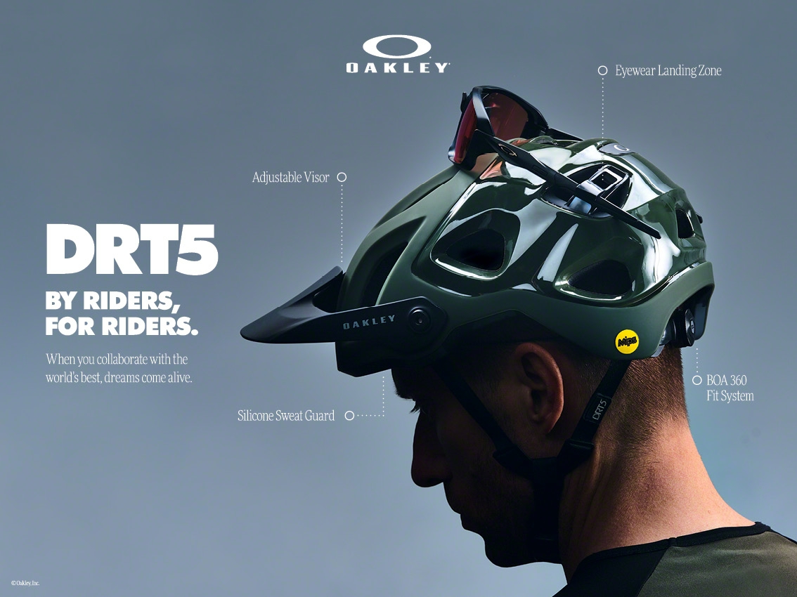 Introducing The Oakley DRT5 MTB Helmet - RxSport - News